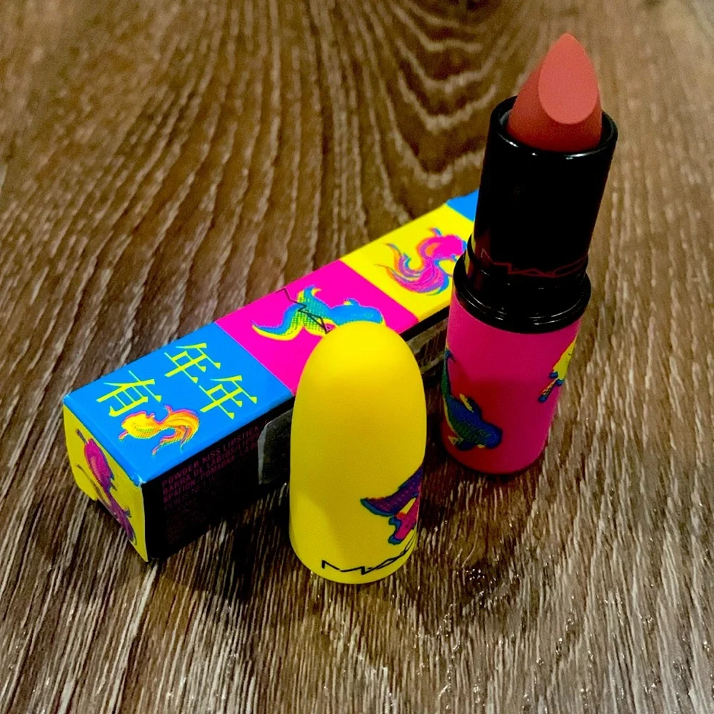Brand New 💄 MAC Powder Kiss Lipstick Brickthrough everyday wear - Picture 1 of 6